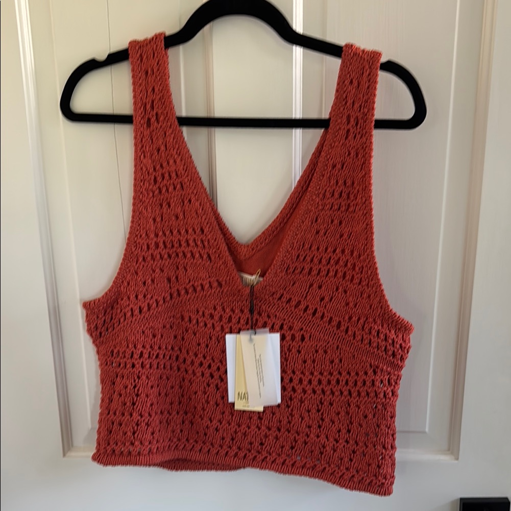 Nwt Nation Ltd Adriana Tank In Ginger